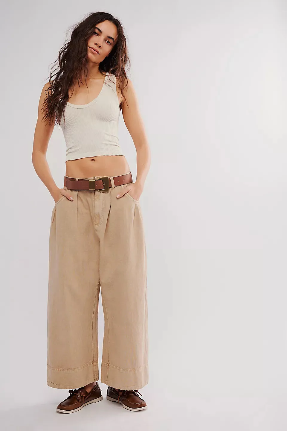 Free People Sweet Talk Chinos Croissant