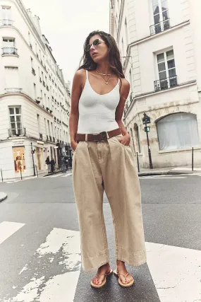 Free People Sweet Talk Chinos Croissant