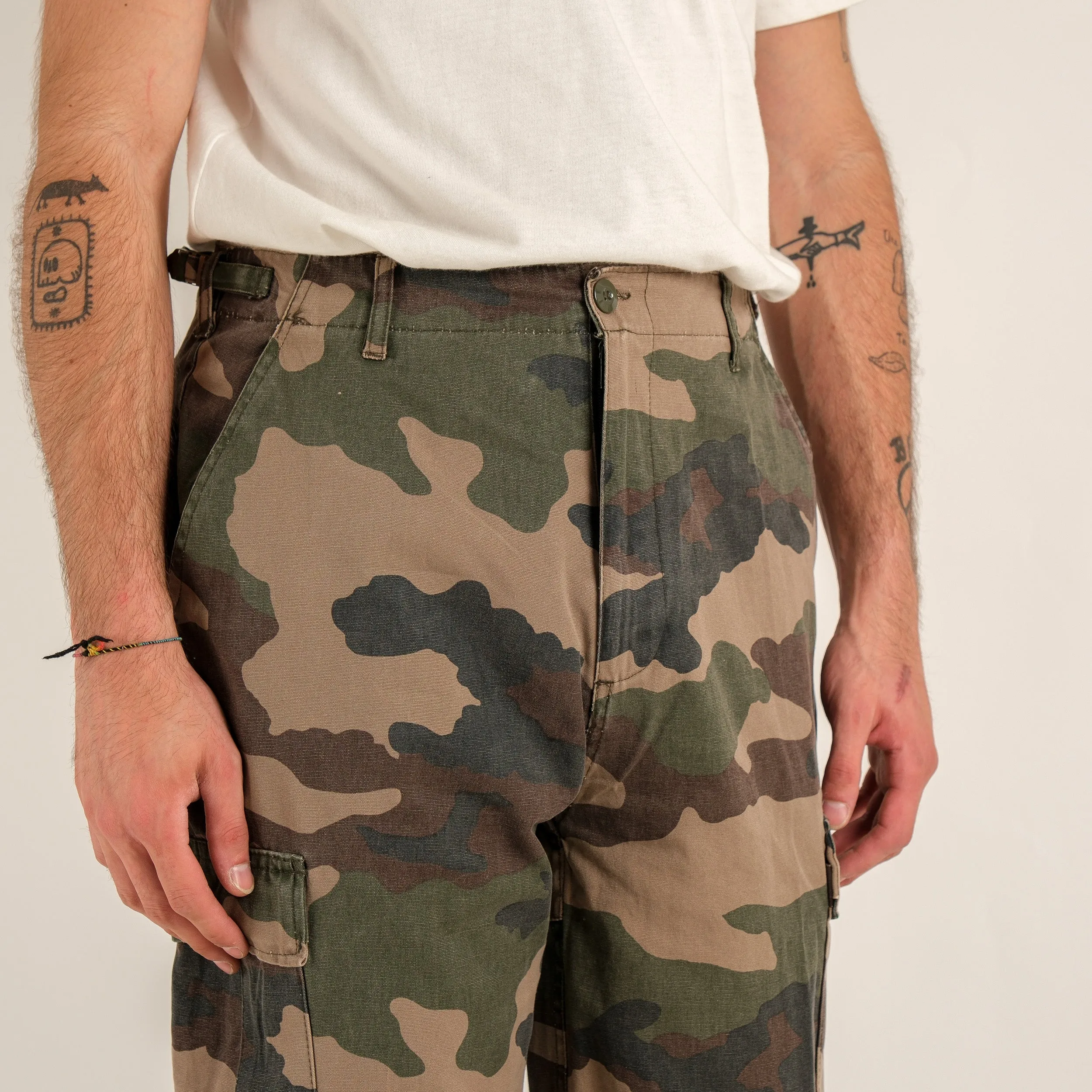 FRENCH VINTAGE CAMO PANTS