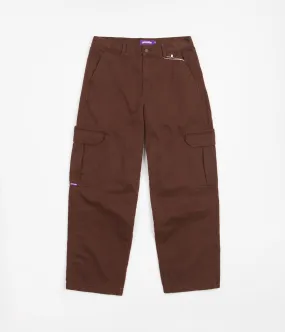 Fucking Awesome Contacts Baggy Cargo Pants - Dark Brown
