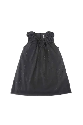 Gingersnaps Lurex Tulle Shift Dress With Corsages