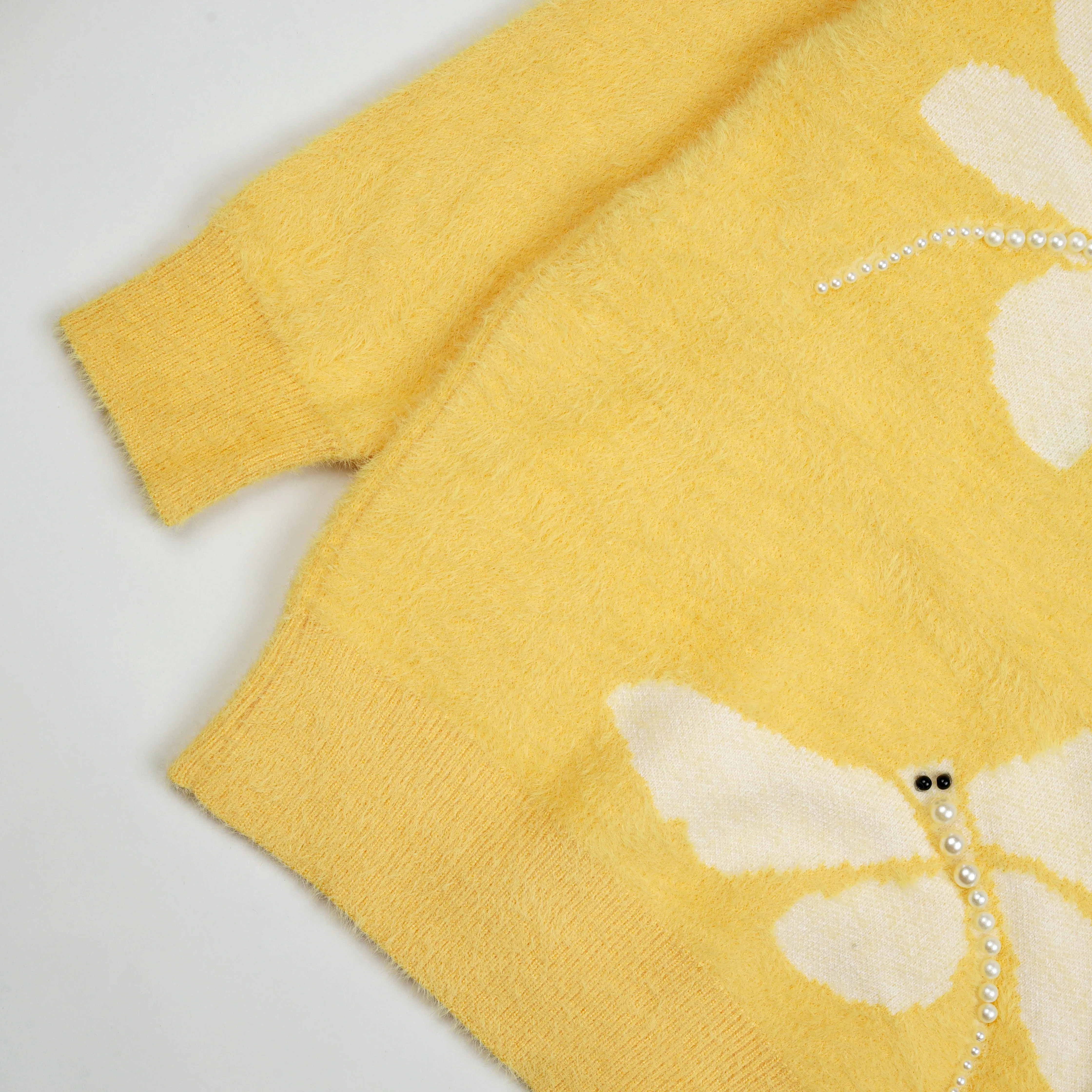 Girl Pullover 1240 Yellow