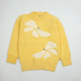 Girl Pullover 1240 Yellow