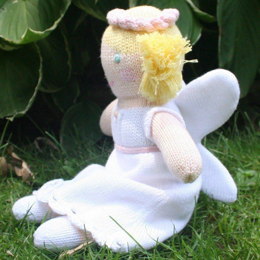 Grace the Angel Knit Doll