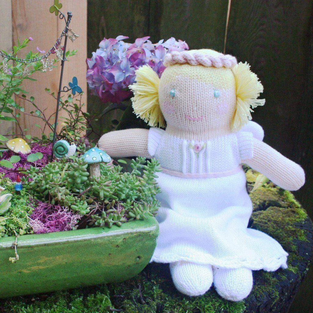 Grace the Angel Knit Doll
