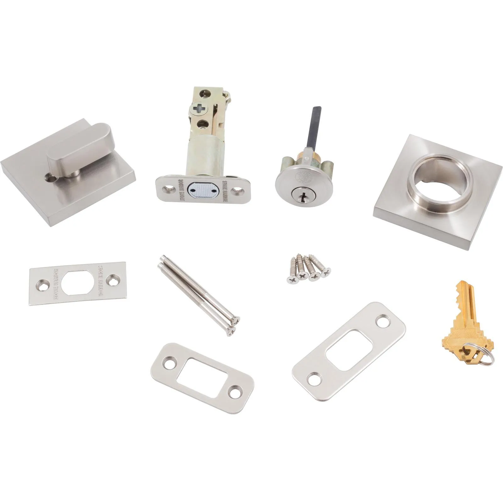 Grade 3 Contemporary Square Deadbolt