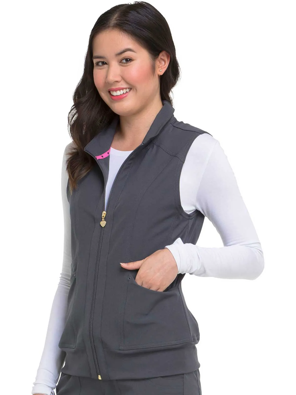 HeartSoul Break on Through - Zip Front Vest
