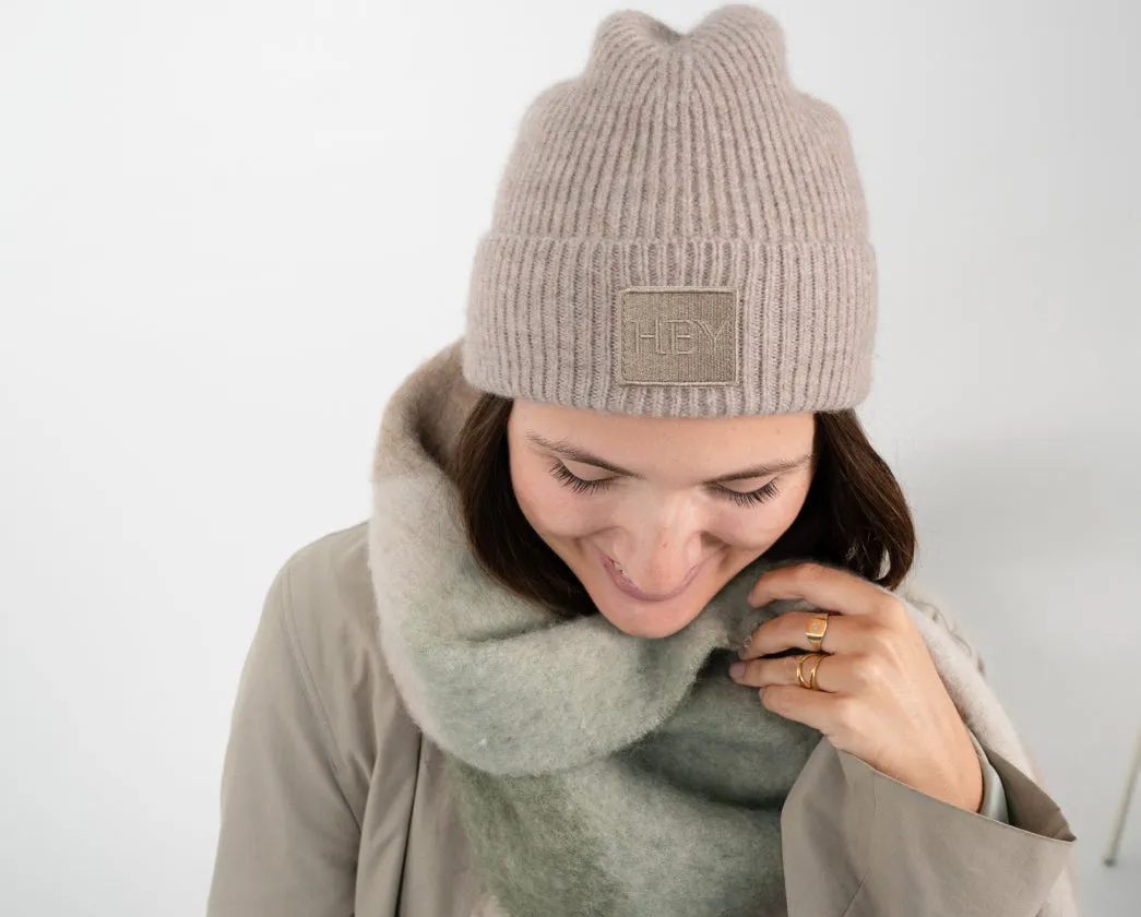 Hey Beanie & Cozy Scarf - Mocha / Crema