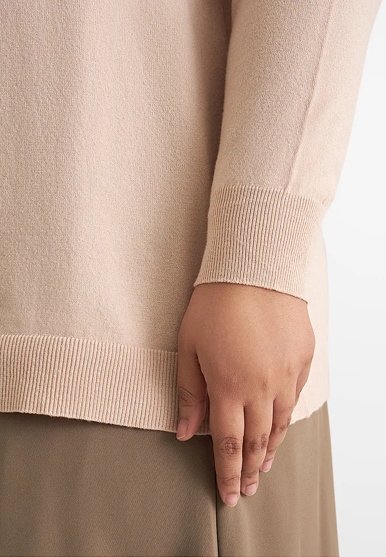 Hilma Lightweight Long Sleeve Knit Top