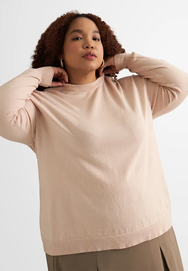 Hilma Lightweight Long Sleeve Knit Top