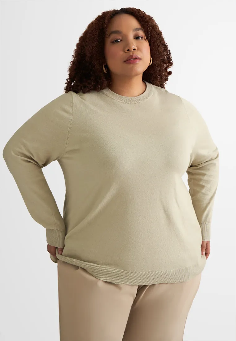 Hilma Lightweight Long Sleeve Knit Top