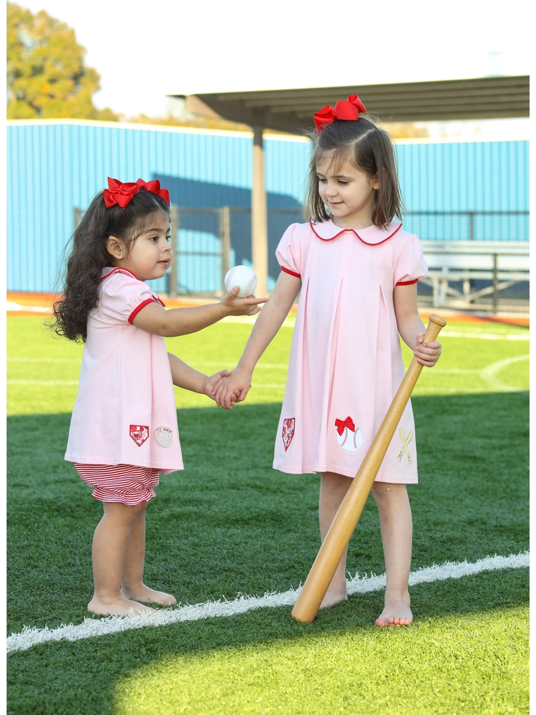 Home Run Pleat Dress