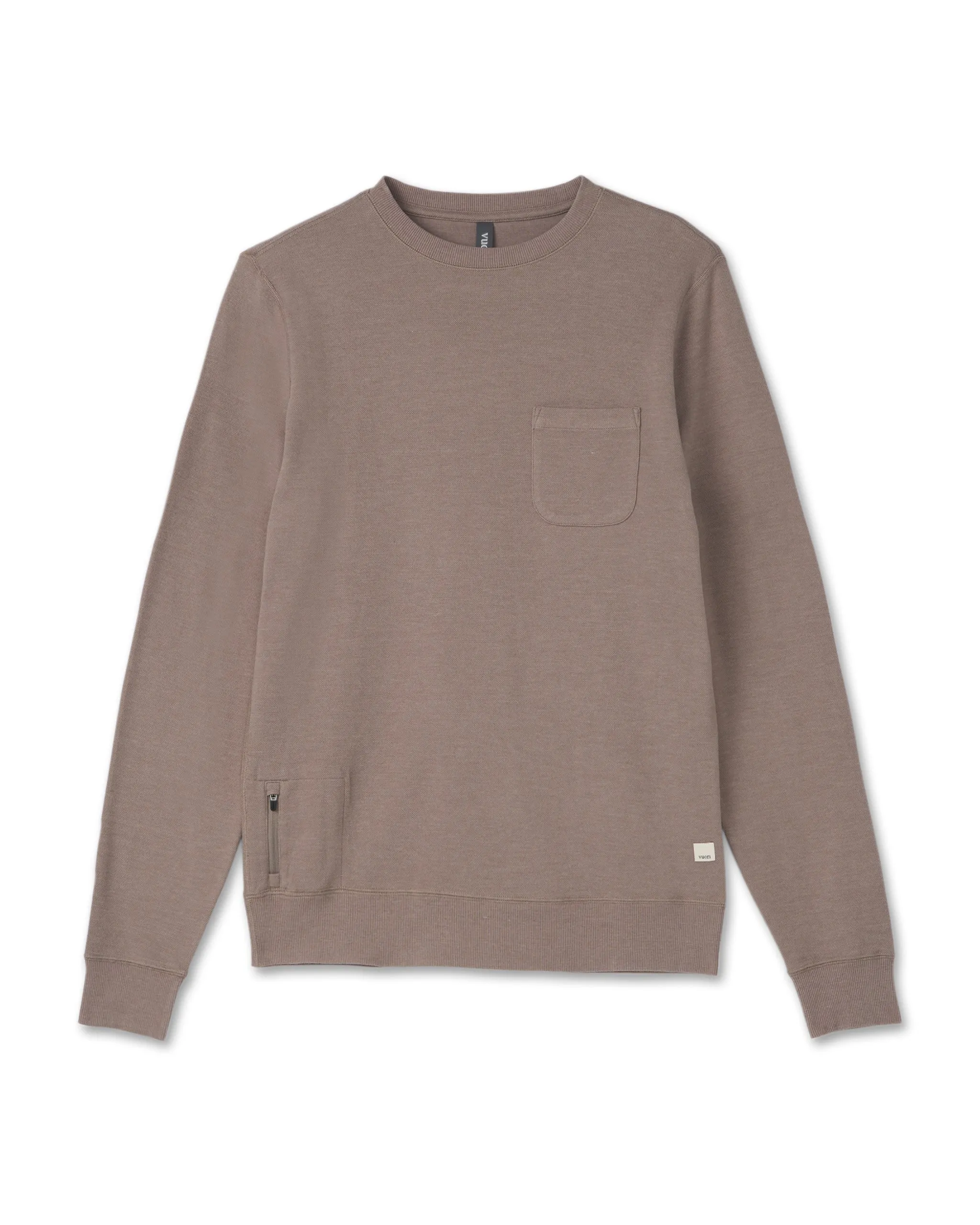 Jeffreys Pullover Walnut Heather