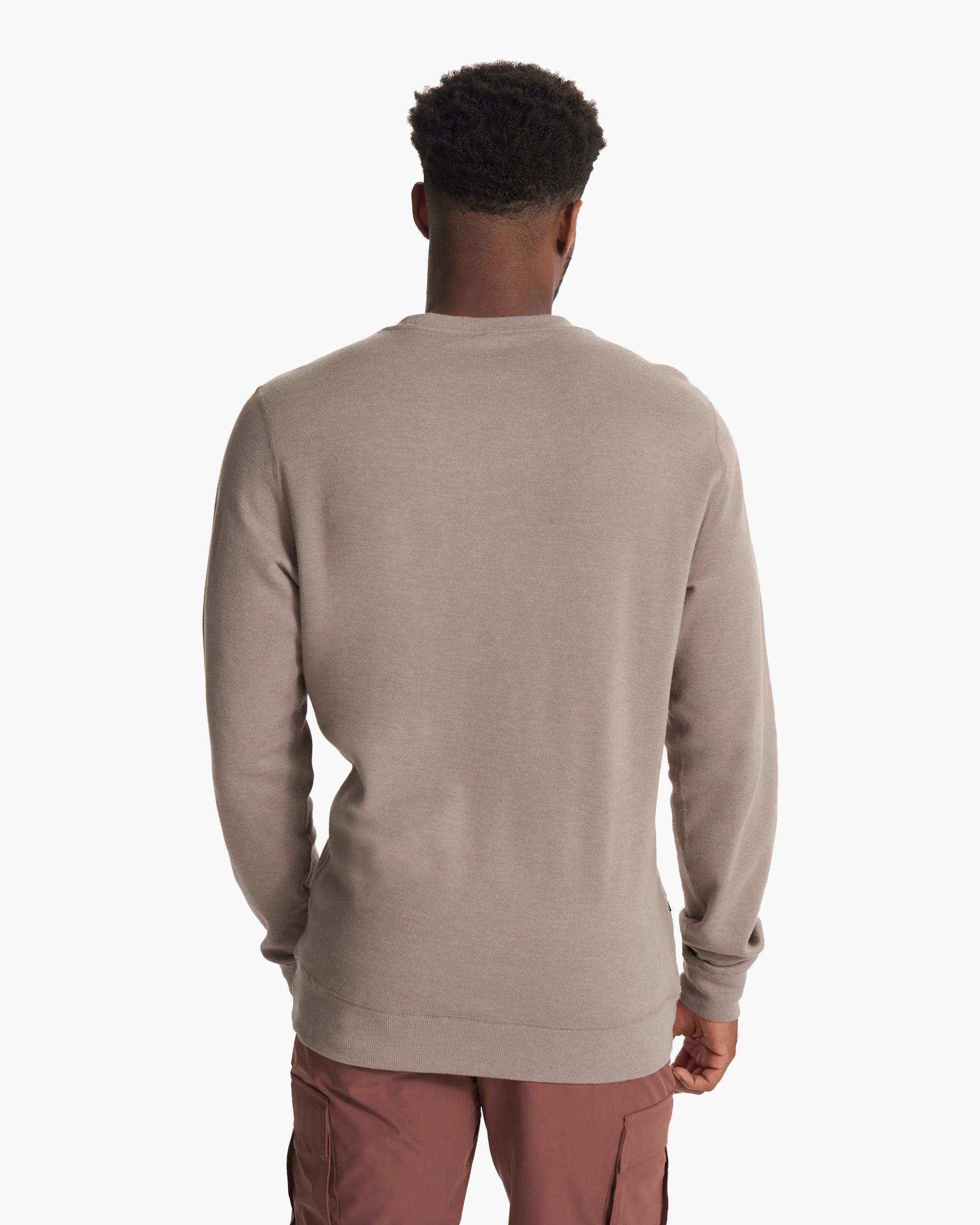Jeffreys Pullover Walnut Heather