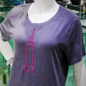 JERSEY KNIT DRESS - EMPIRE STATE BUILDING
