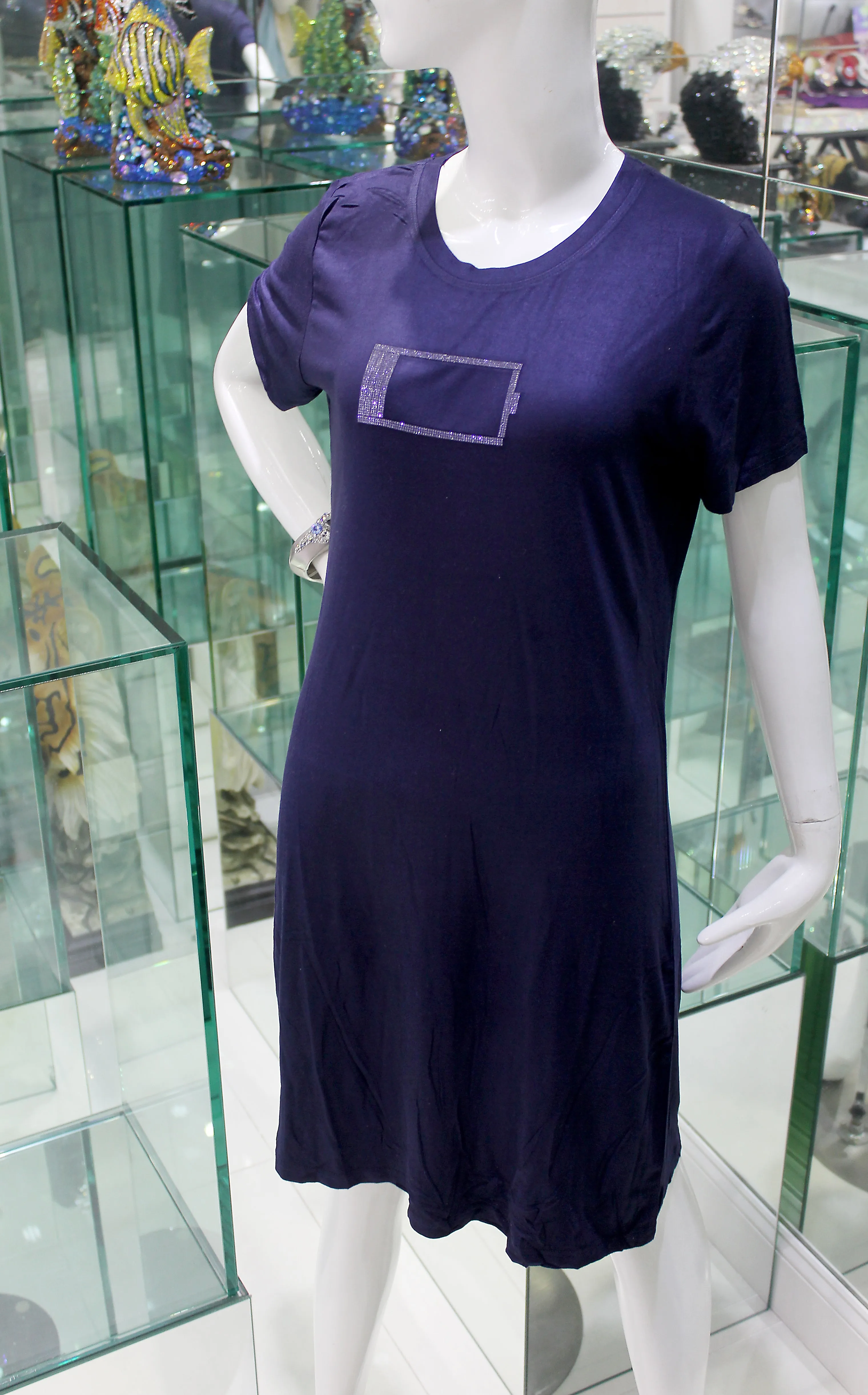 JERSEY KNIT DRESS - RUN OUT OF BATTERY