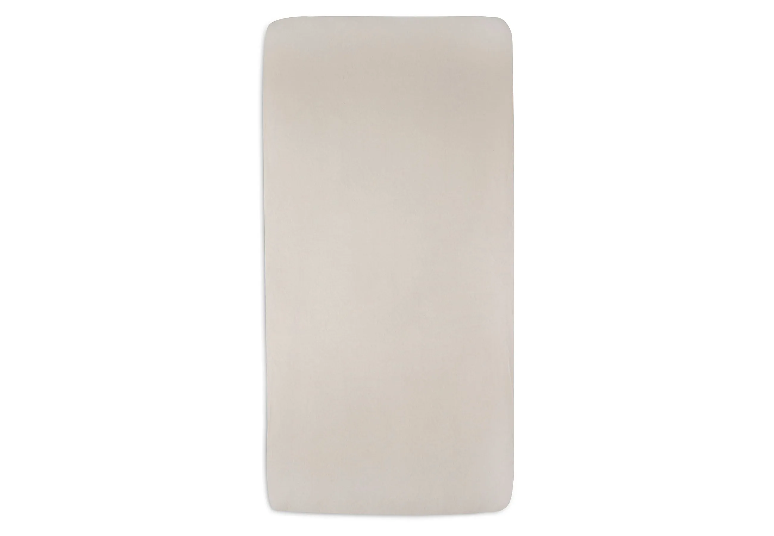 Jollein fitted sheet Jersey 60x120cm | Ivory/Nougat 2-Pack
