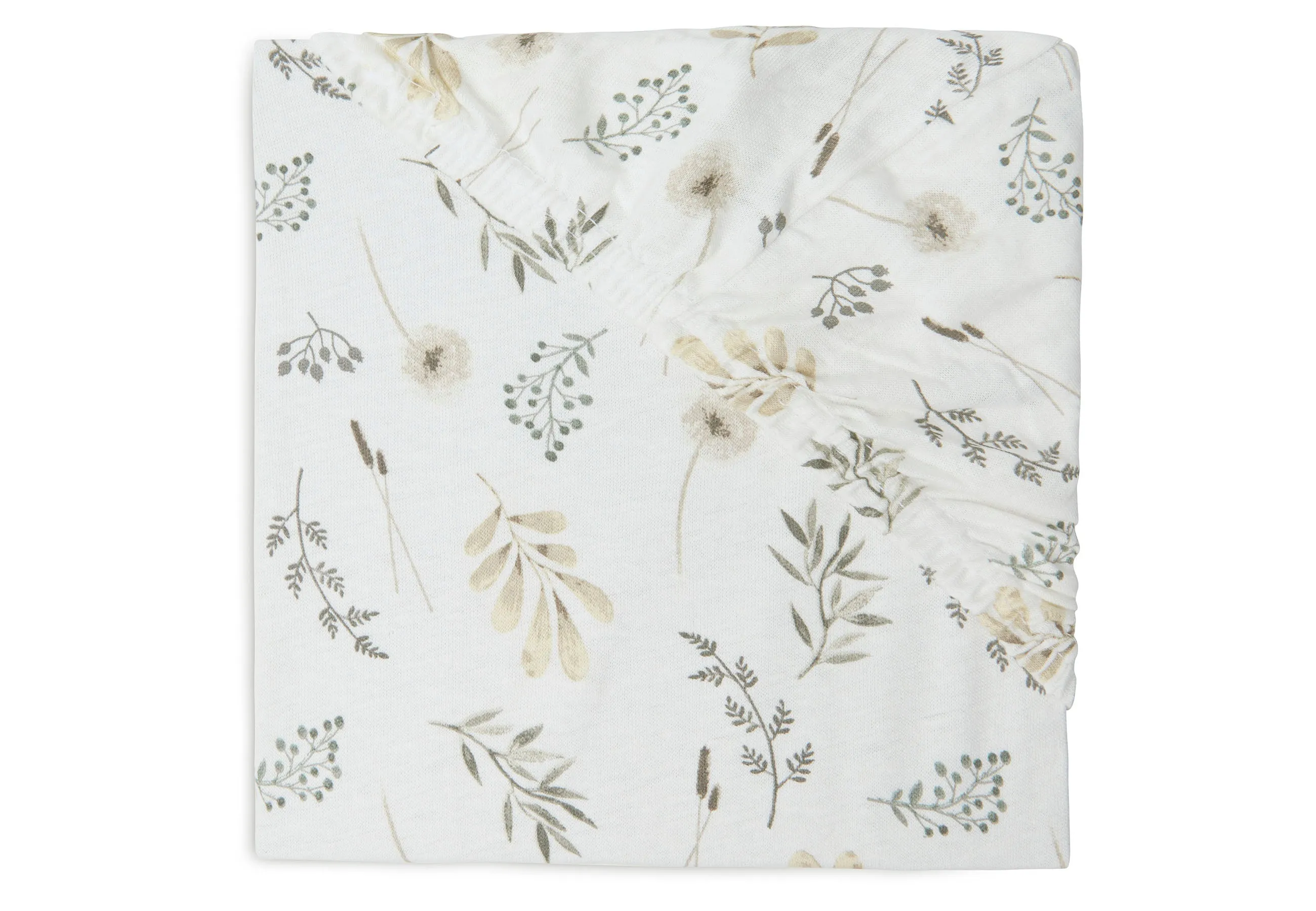 Jollein Fitted Sheet Jersey 60x120cm Wild Flowers