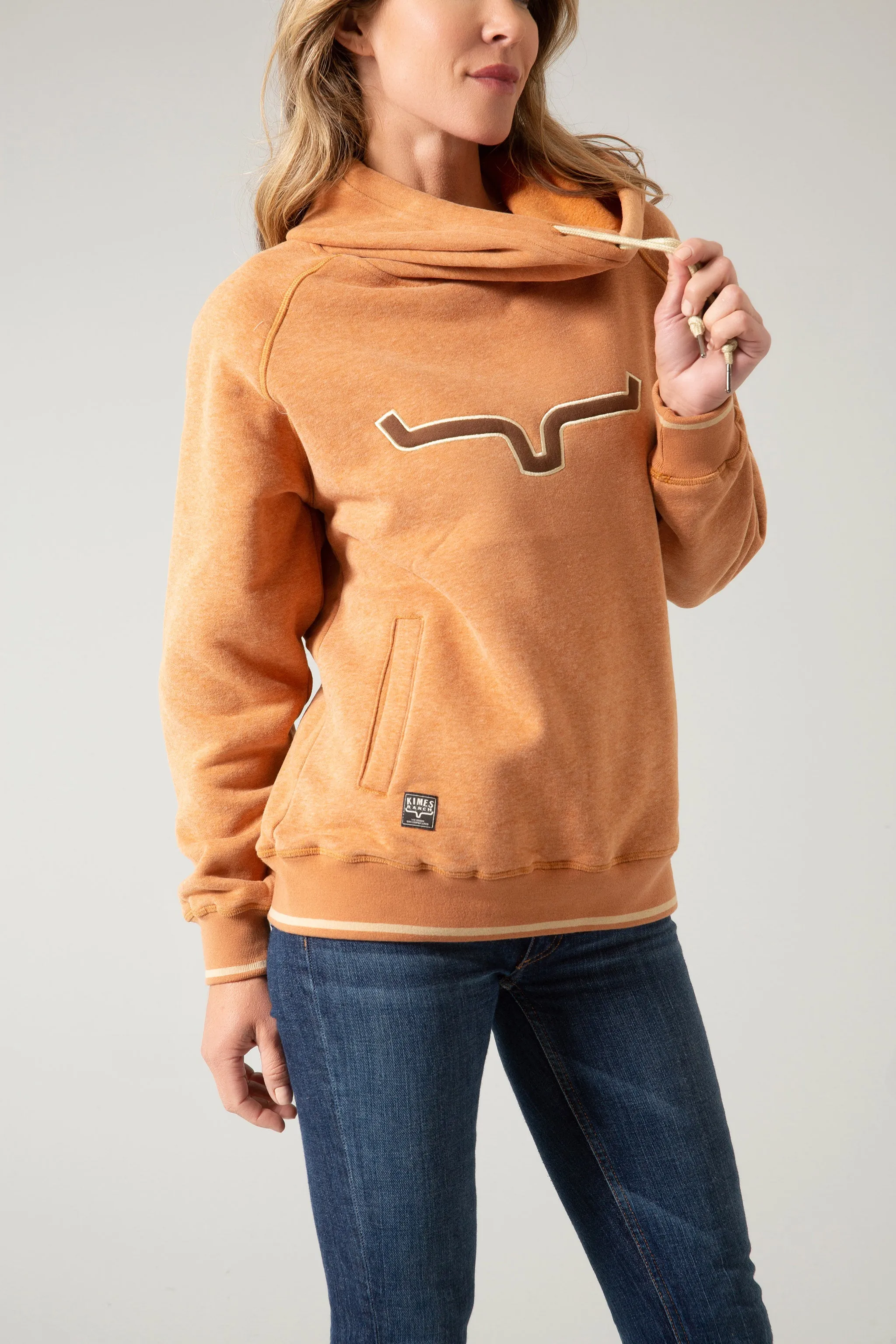 Kimes Ranch Women's Two Scoops Hoodie In Rusty Heather