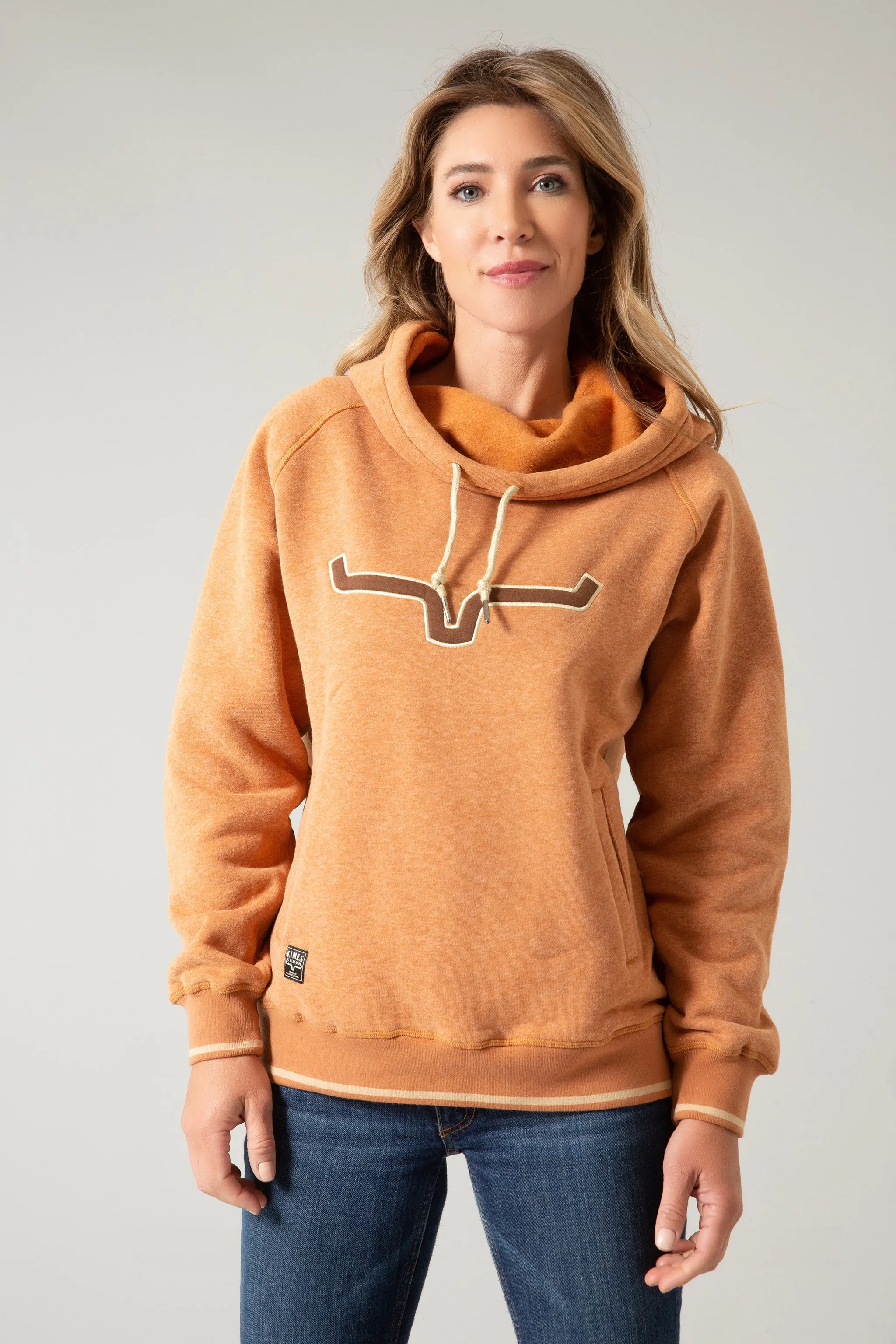 Kimes Ranch Women's Two Scoops Hoodie In Rusty Heather