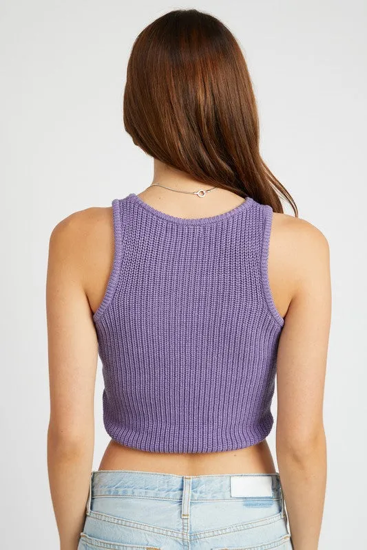 Knit Racer Back Tank