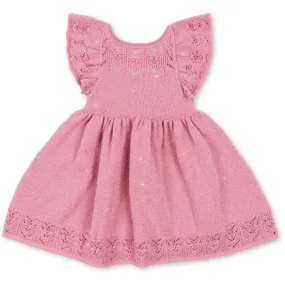 Konges Sløjd Powder Pink Cabby Knit Dress