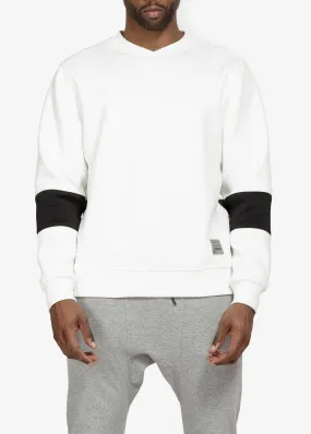 Konus Men's Neoprene Pullover Crew in White