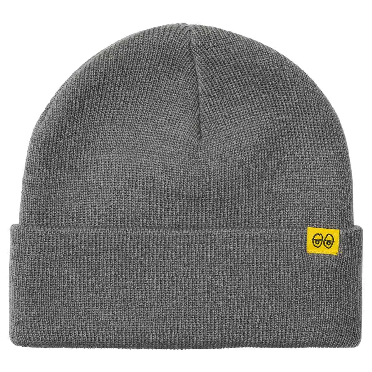 Krooked - Eyes Clip Cuff Beanie Grey