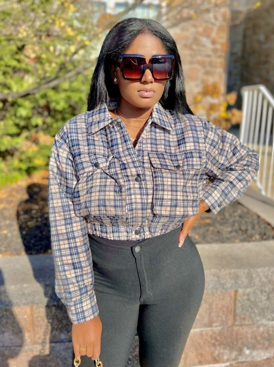 Le Style Plaid Jacket