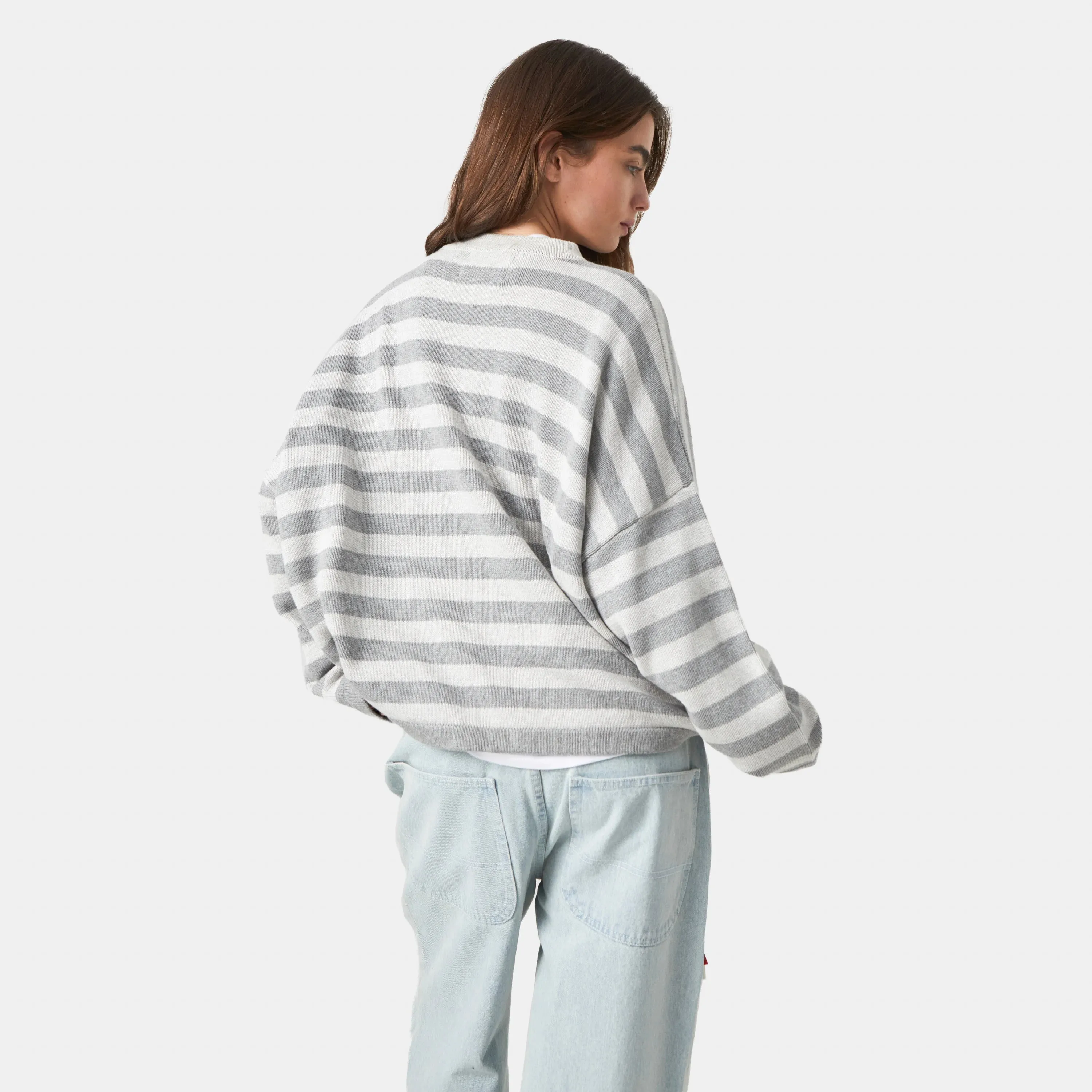 Lié Grey Oversized Knit