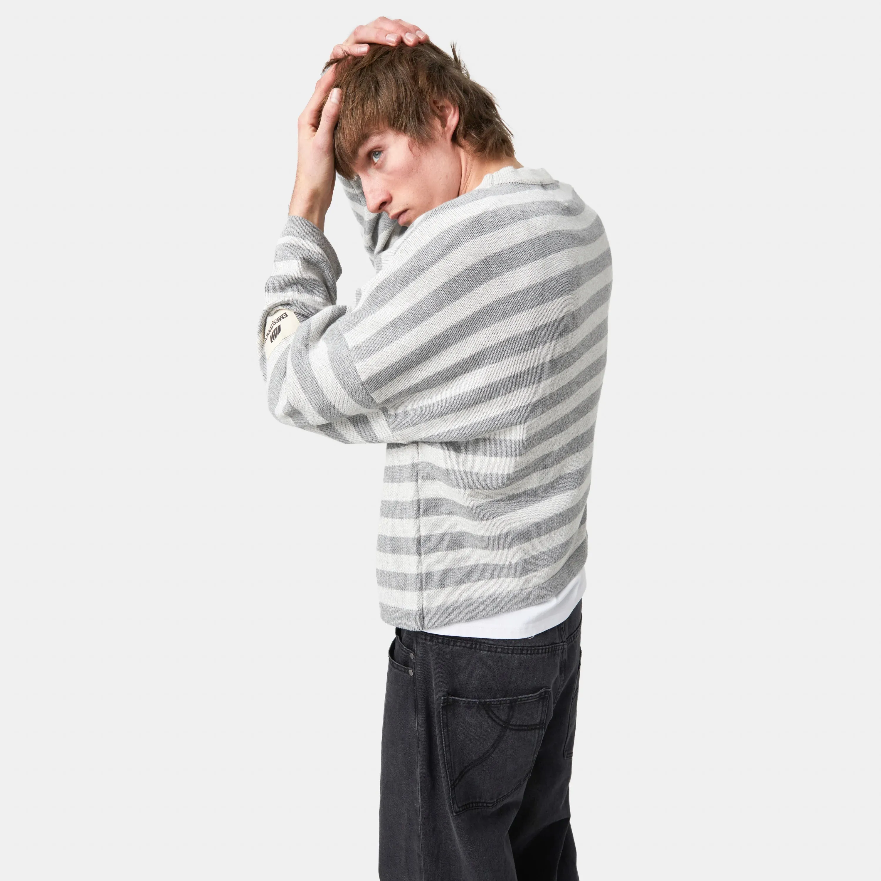 Lié Grey Oversized Knit