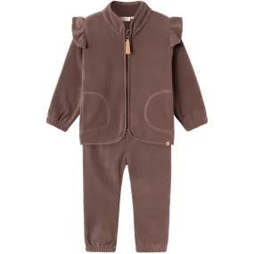 Lil'Atelier Peppercorn Laspektra Fleece Set