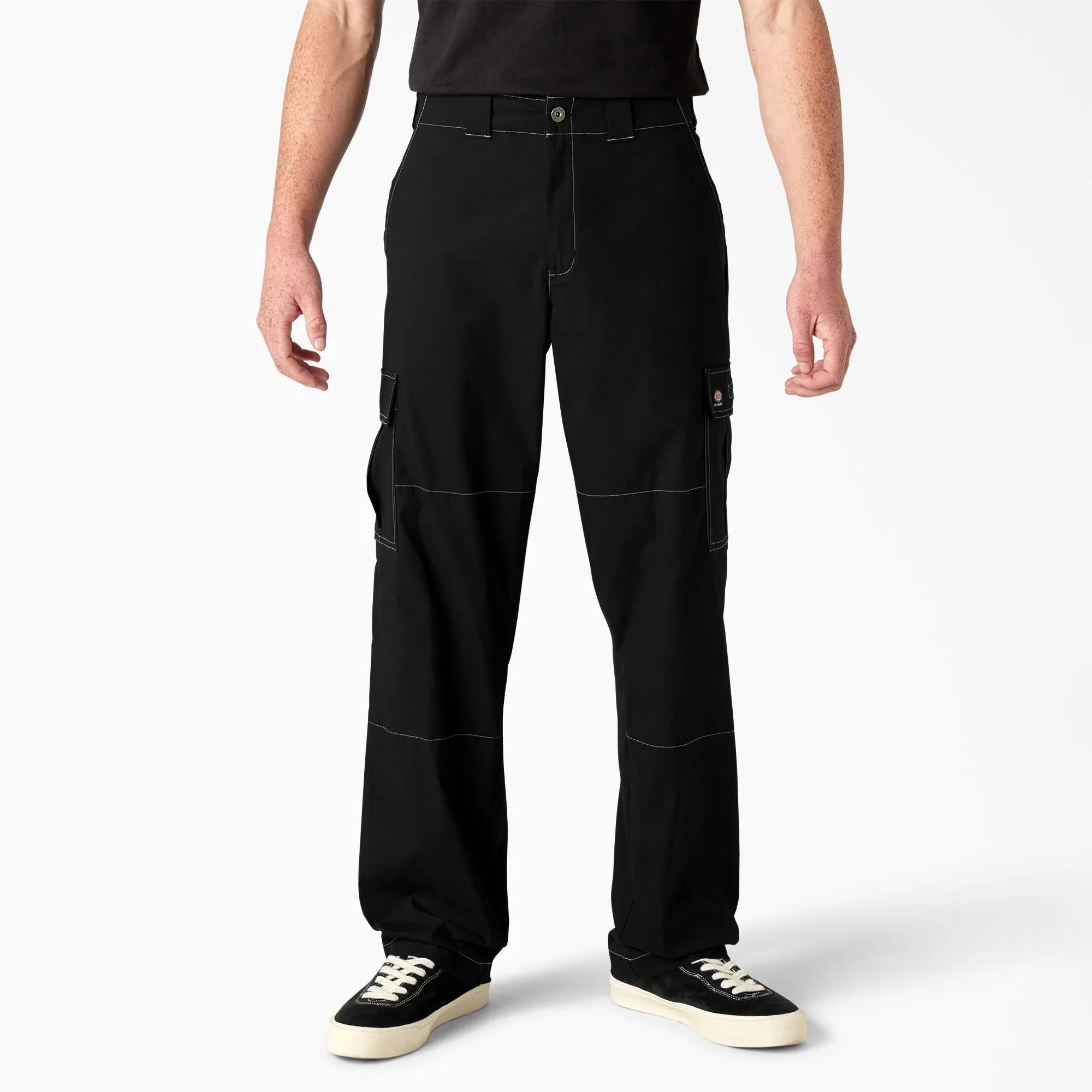 Loose Fit Cargo Pant - Black