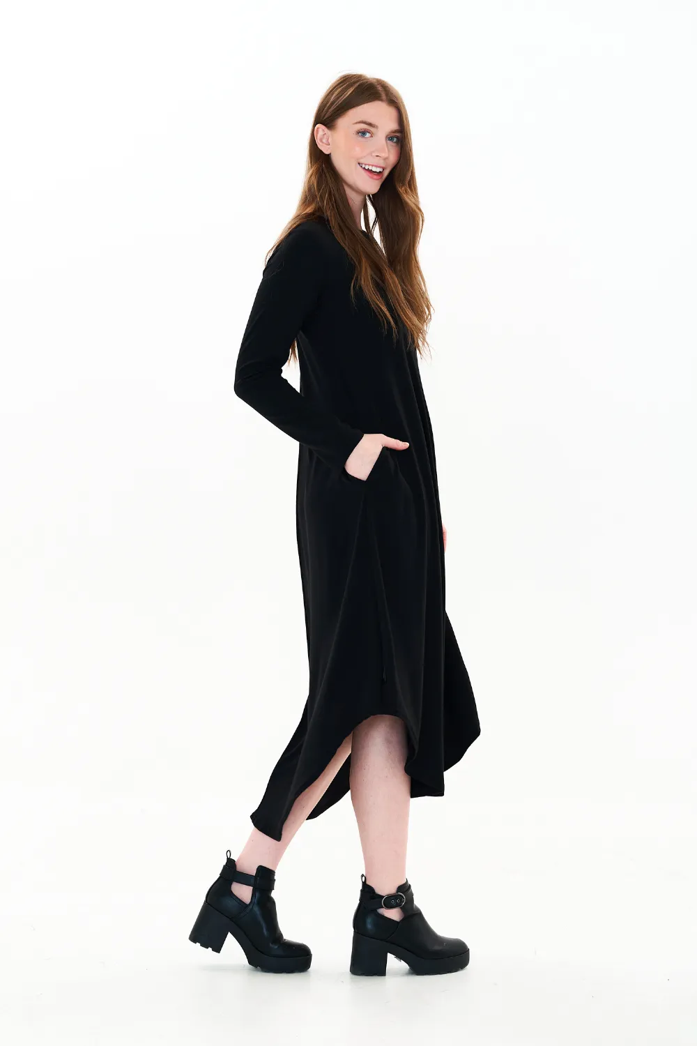 Luna Long Full-Sleeved Dress