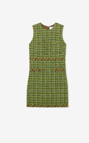 Lurex Eyelash Tweed Dress