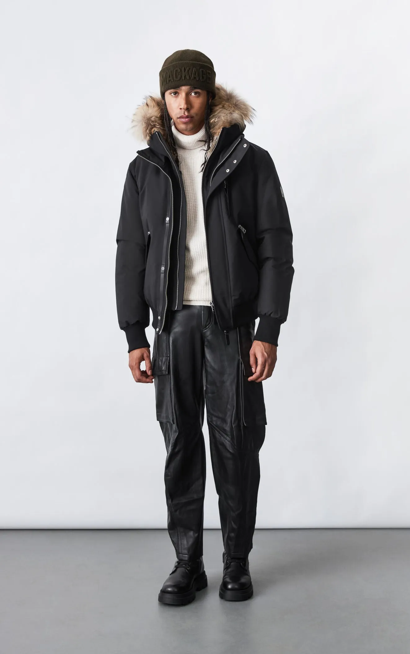 MACKAGE DIXON-F MENS HOODED DOWN COAT Mens Apparel