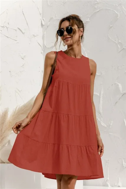 Marley Lightweight Summer Ruffle Dress