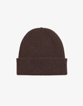 Merino Wool Beanie - Coffee Brown