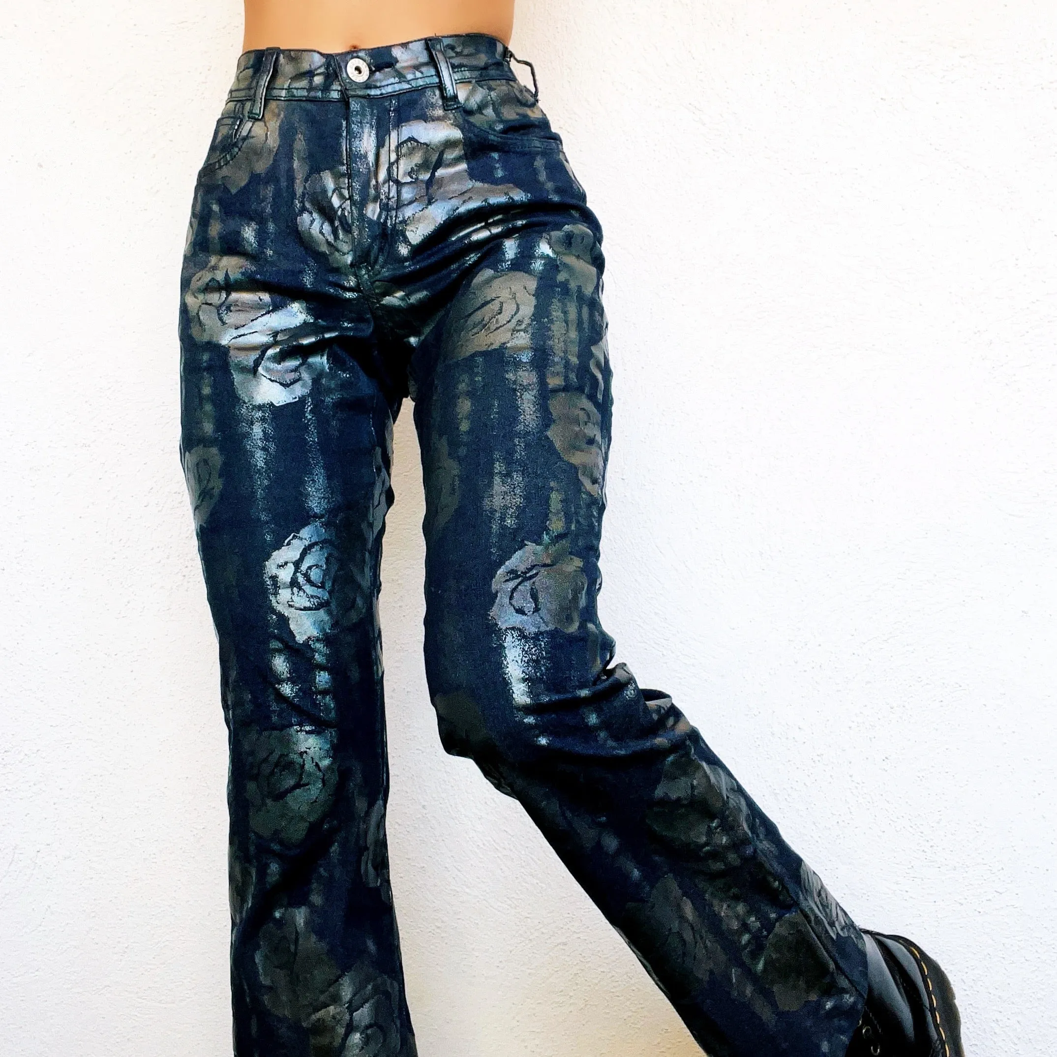 Metallic Parasuco Jeans