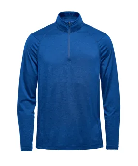 Milano 1/4-zip pullover | Classic Blue Heather