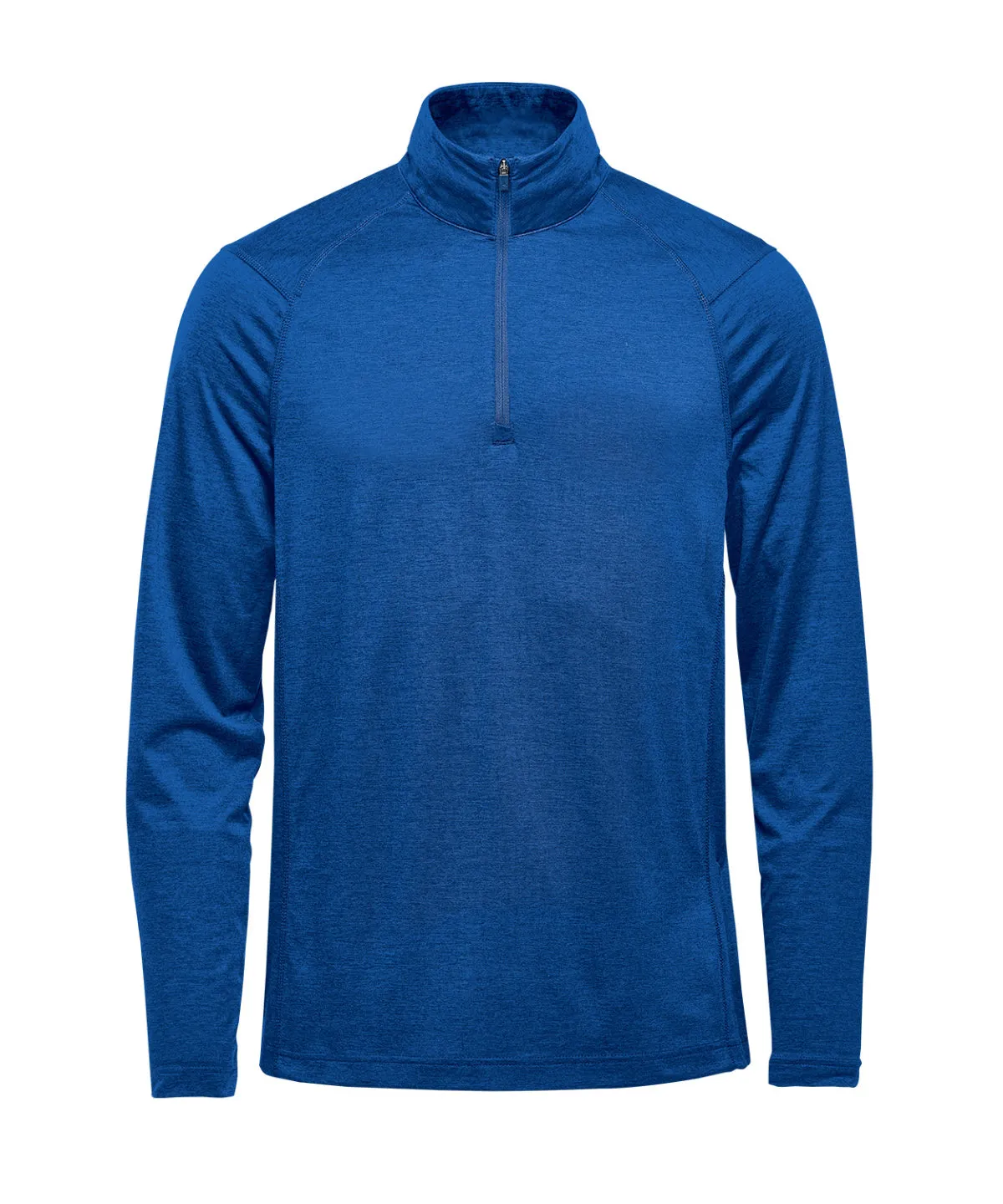 Milano 1/4-zip pullover | Classic Blue Heather