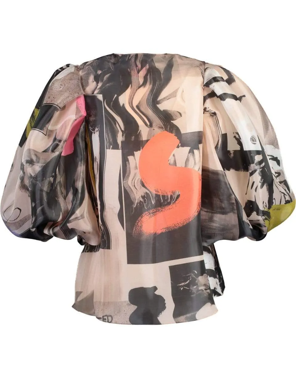 Mimi Exaggerated Sleeve Jacket