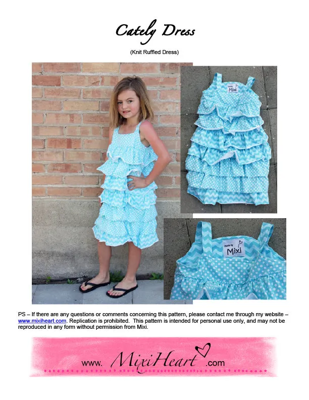 Mixi Heart - Cately Dress 2333 (Childrens)