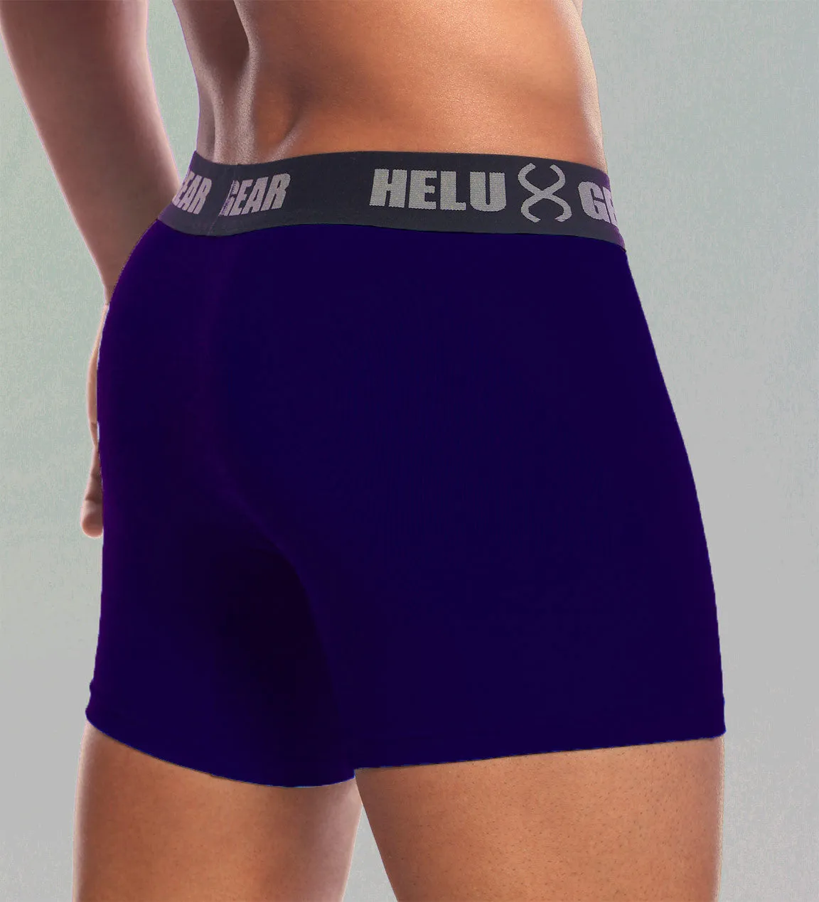 Navy Blue Microfiber Boxer Brief 2nd Edition