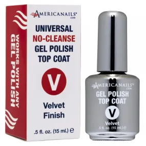 No-Cleanse Gel Polish Top Coat | Velvet Finish