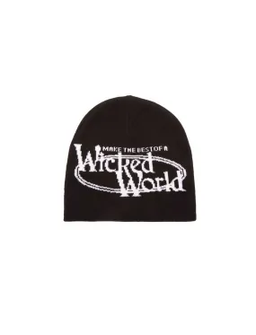 Obey Wicked World Beanie Black