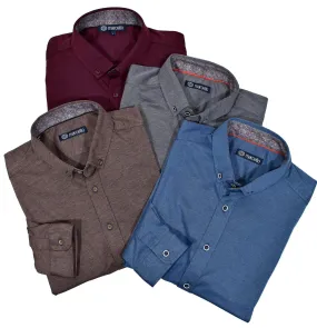 P102L Royal Oxford Knitted Polo Size LG