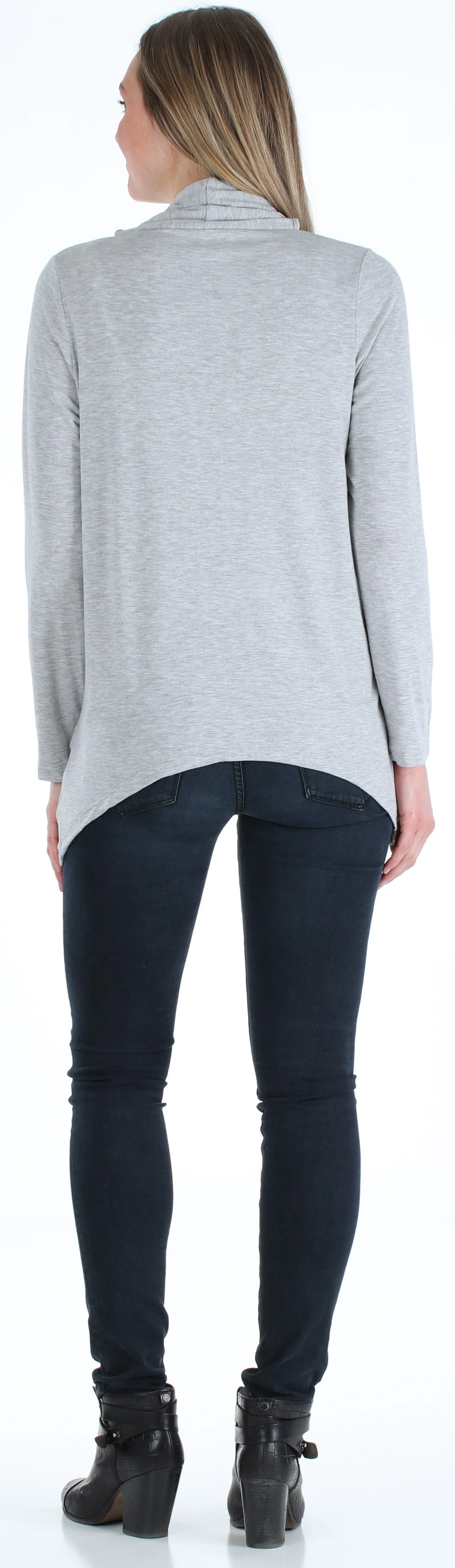 PajamaMania Women's Lightweight Knit Slouch Cardigan Wrap Pajama
