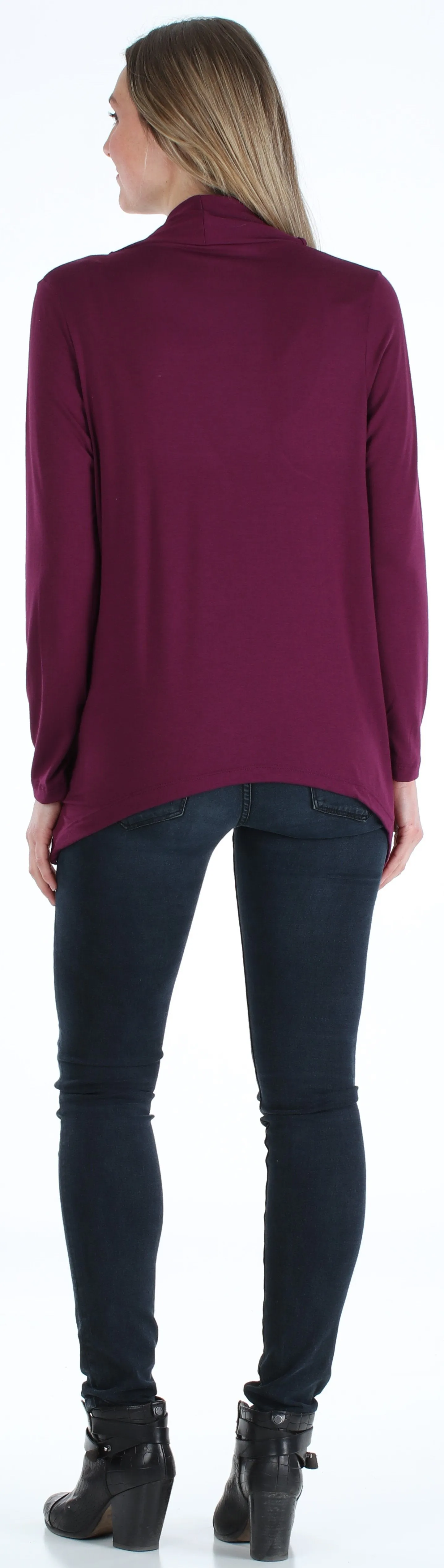 PajamaMania Women's Lightweight Knit Slouch Cardigan Wrap Pajama