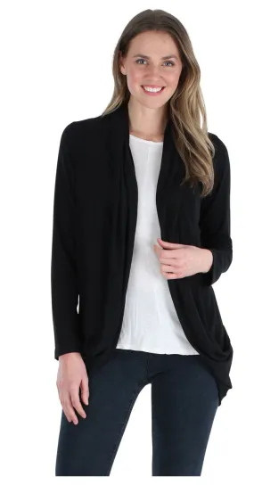 PajamaMania Women's Lightweight Knit Slouch Cardigan Wrap Pajama